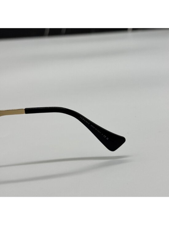 Versace VE3327U GB1 Black Gold Cat Eye Women Eyeglasses Authentic NEW main image 6